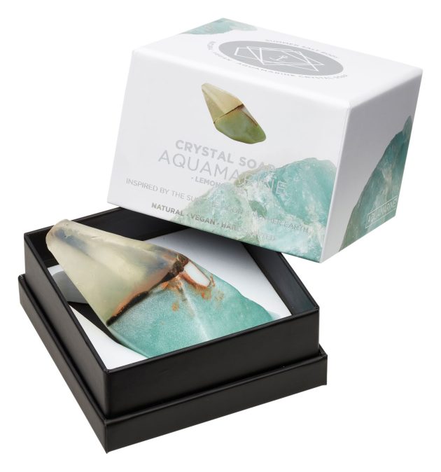 Crystal Soap- Aquamarine