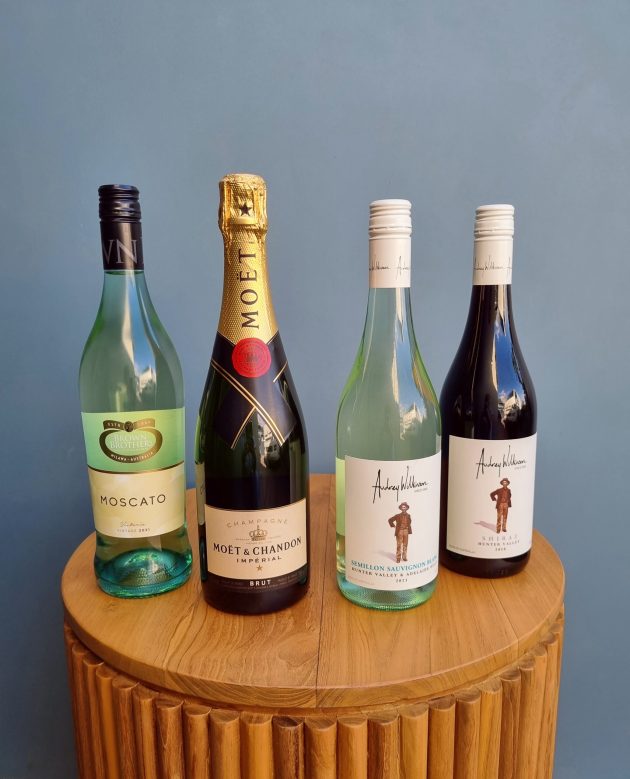 Champagne and Wine